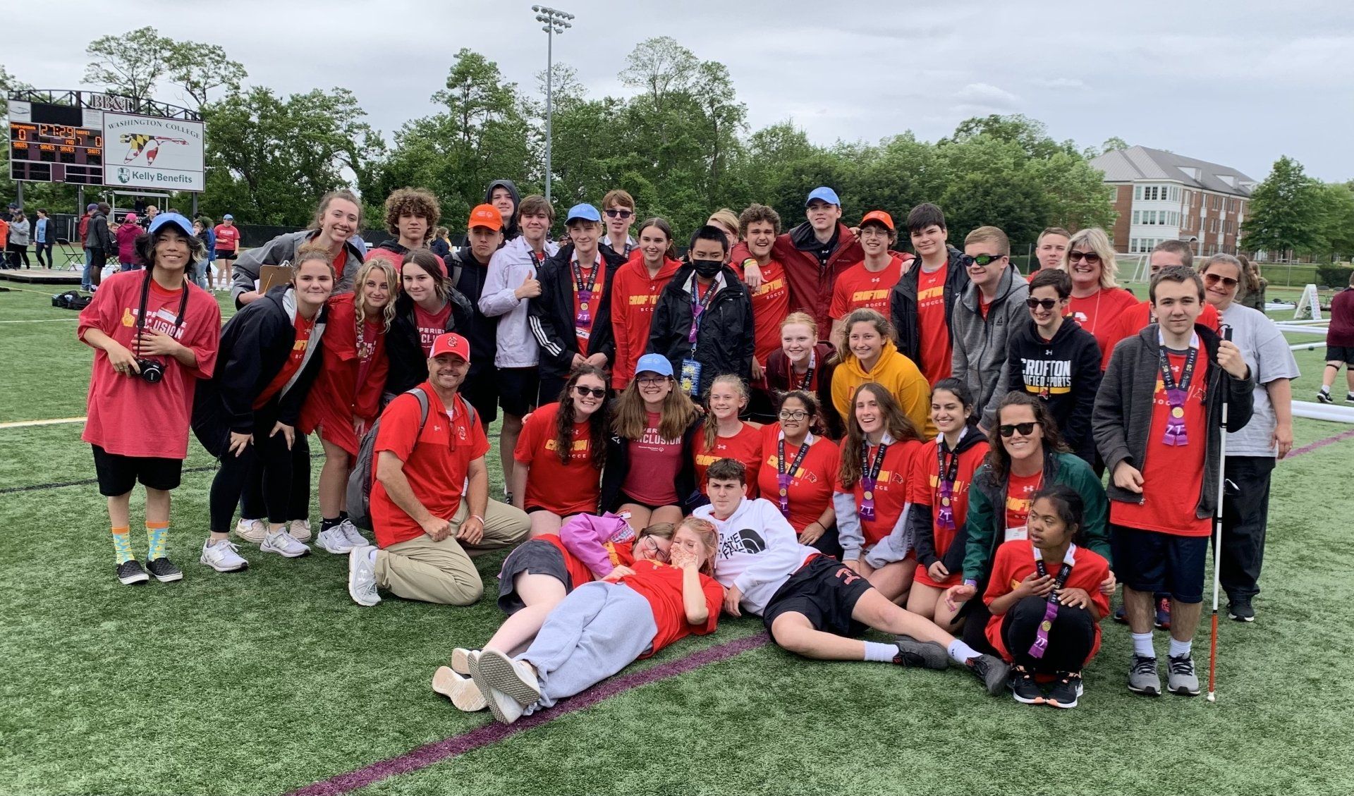 Crofton High School Unified Bocce Team