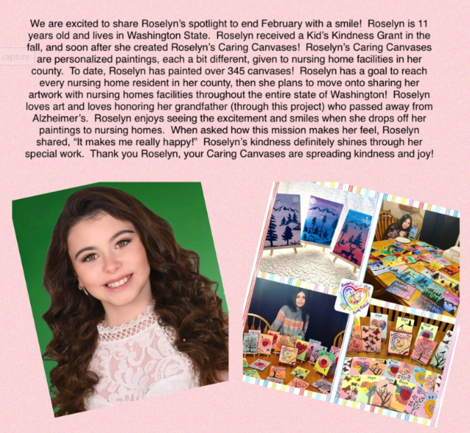 February Spotlight - Roselyn