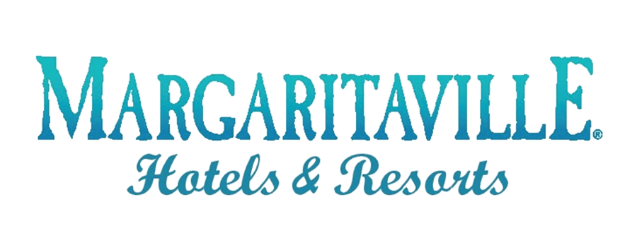 Logotipo de Margaritaville Hotels & Resorts en turquesa y blanco