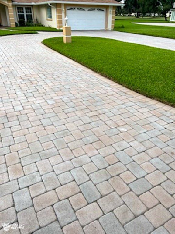 Before paver sealing