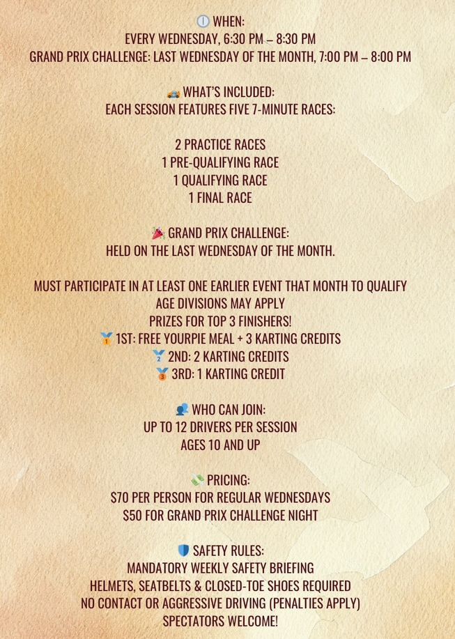 Crumpled beige poster with tiny centered text listing workout and meal guidelines in black and red.