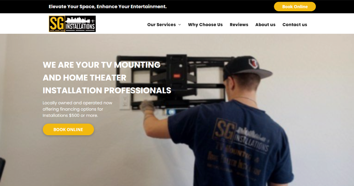 SG Installations AZ, Inc. cover
