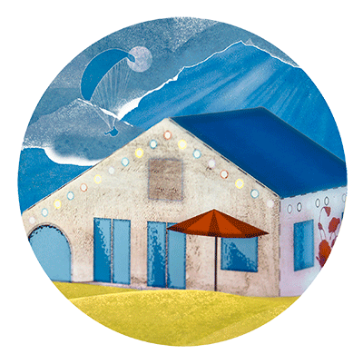 Logo du Gîte les Coquelicots d'Azun