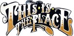 A logo for a band called this is the place