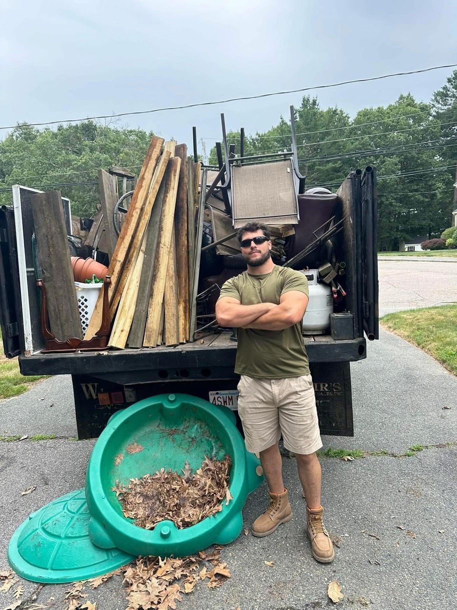 Jared Holmes, founder of Elevated Junk Removal