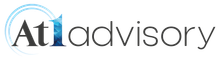 A logo for a company called at advisory