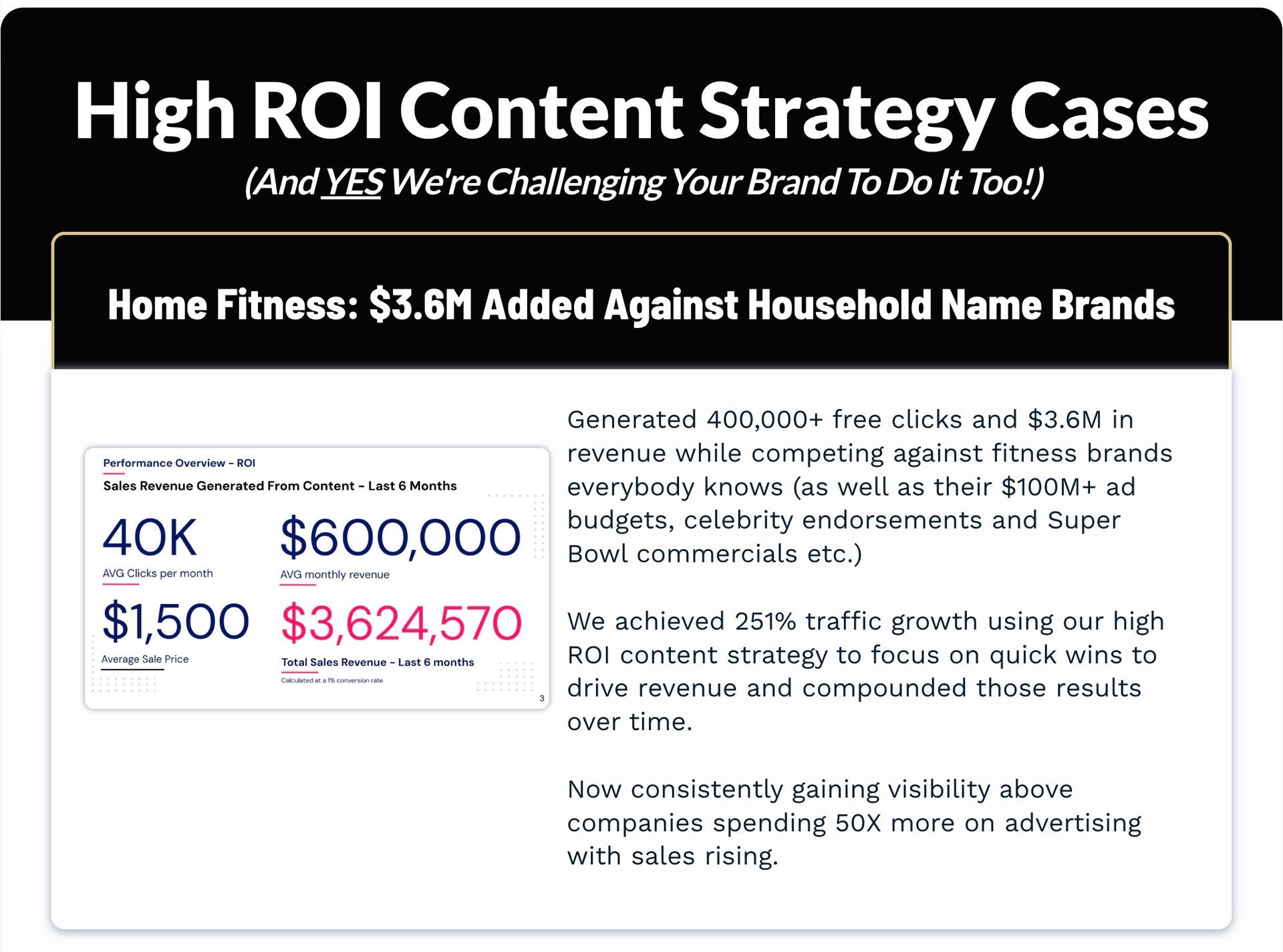 home fitness case study