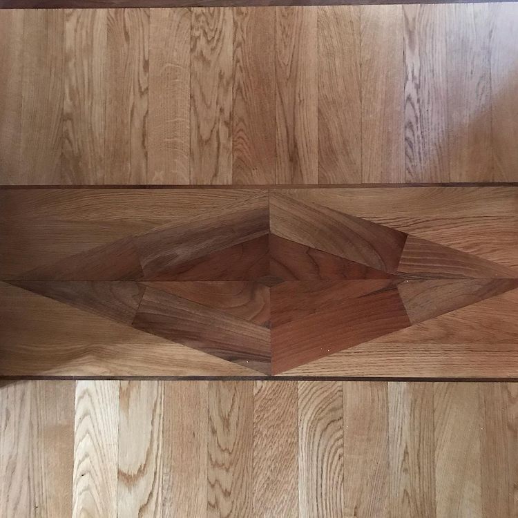 parquet con intarsi