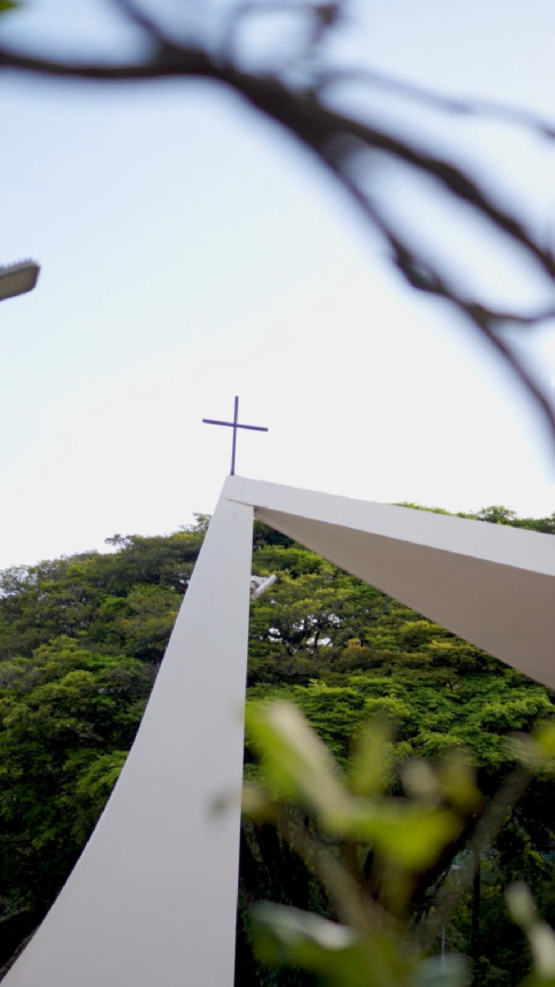 Imagem da estrutura da igrejinha da 308 Sul em Brasília