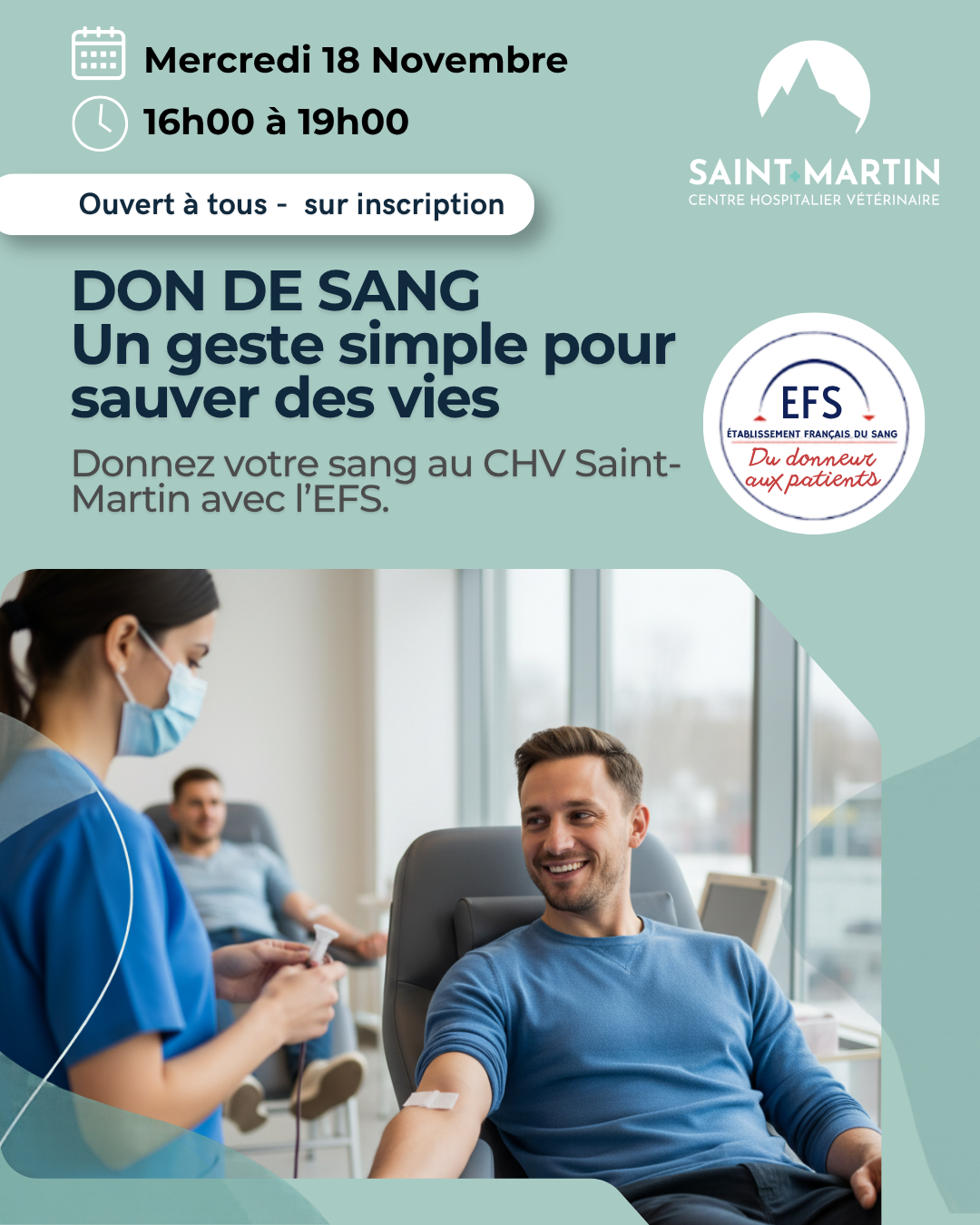 Don du Sang avec l'EFS