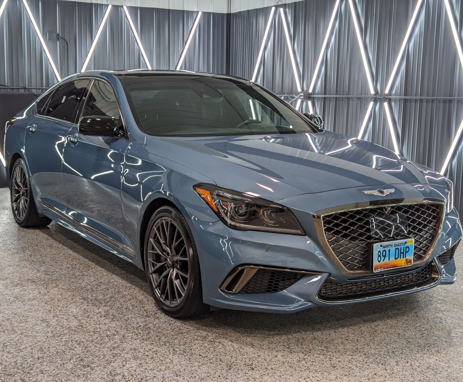 ceramic coating gray car