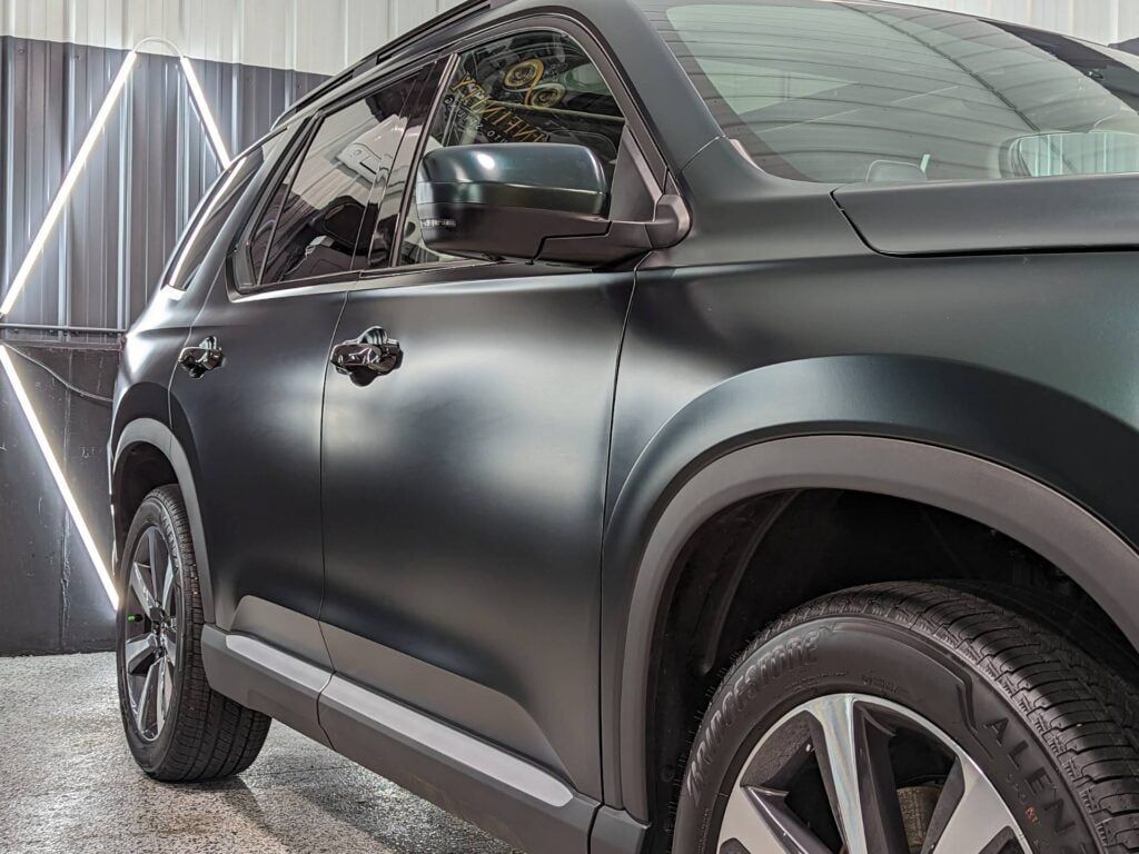 Matte ceramic coating car