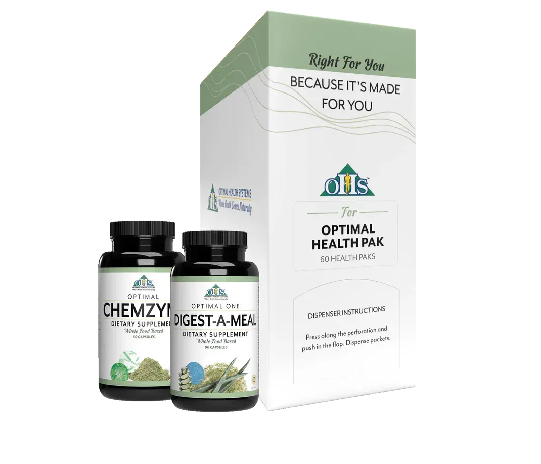 Optimal Health supplements.