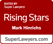 Badge for Mark Hinrichs, a