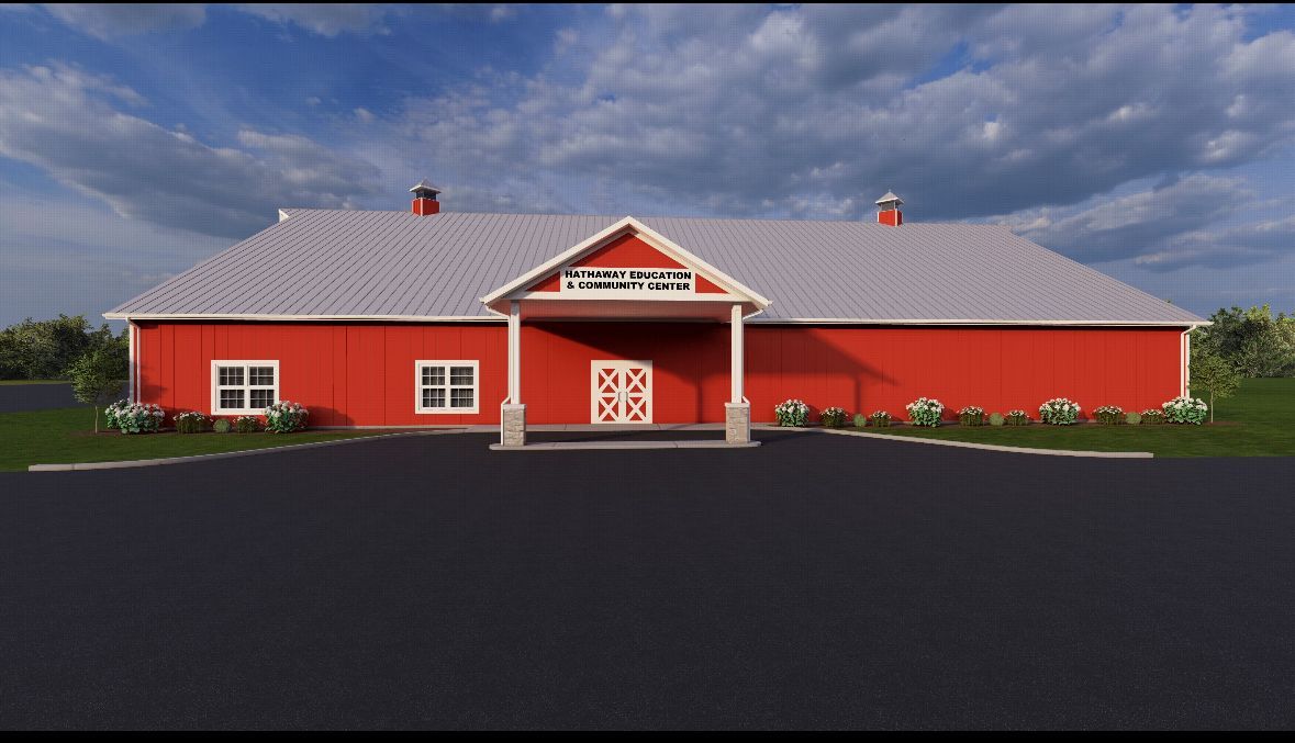 Hathaway Event Center exterior construction
