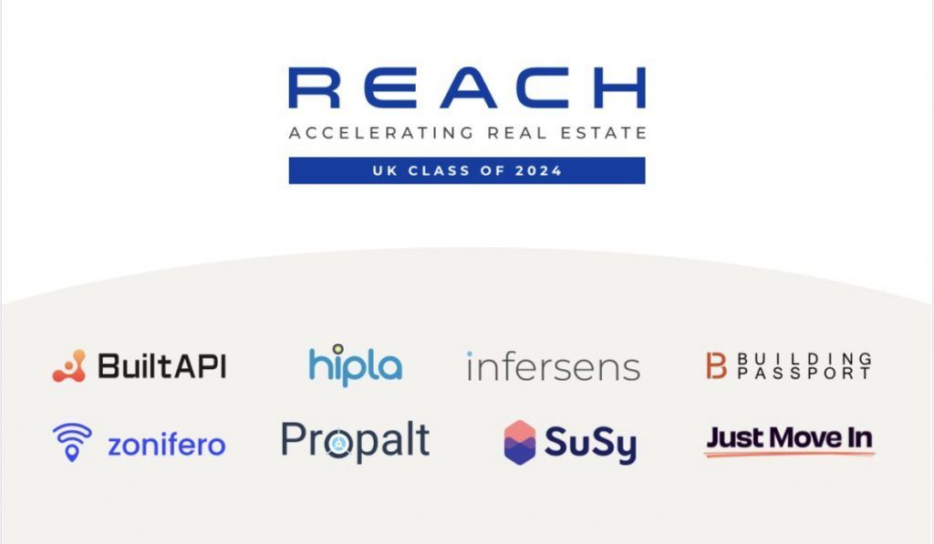 REACH UK - Britain's top real estate technology accelerator announces the 2024 cohort - #1 Global PropTech Accelerator