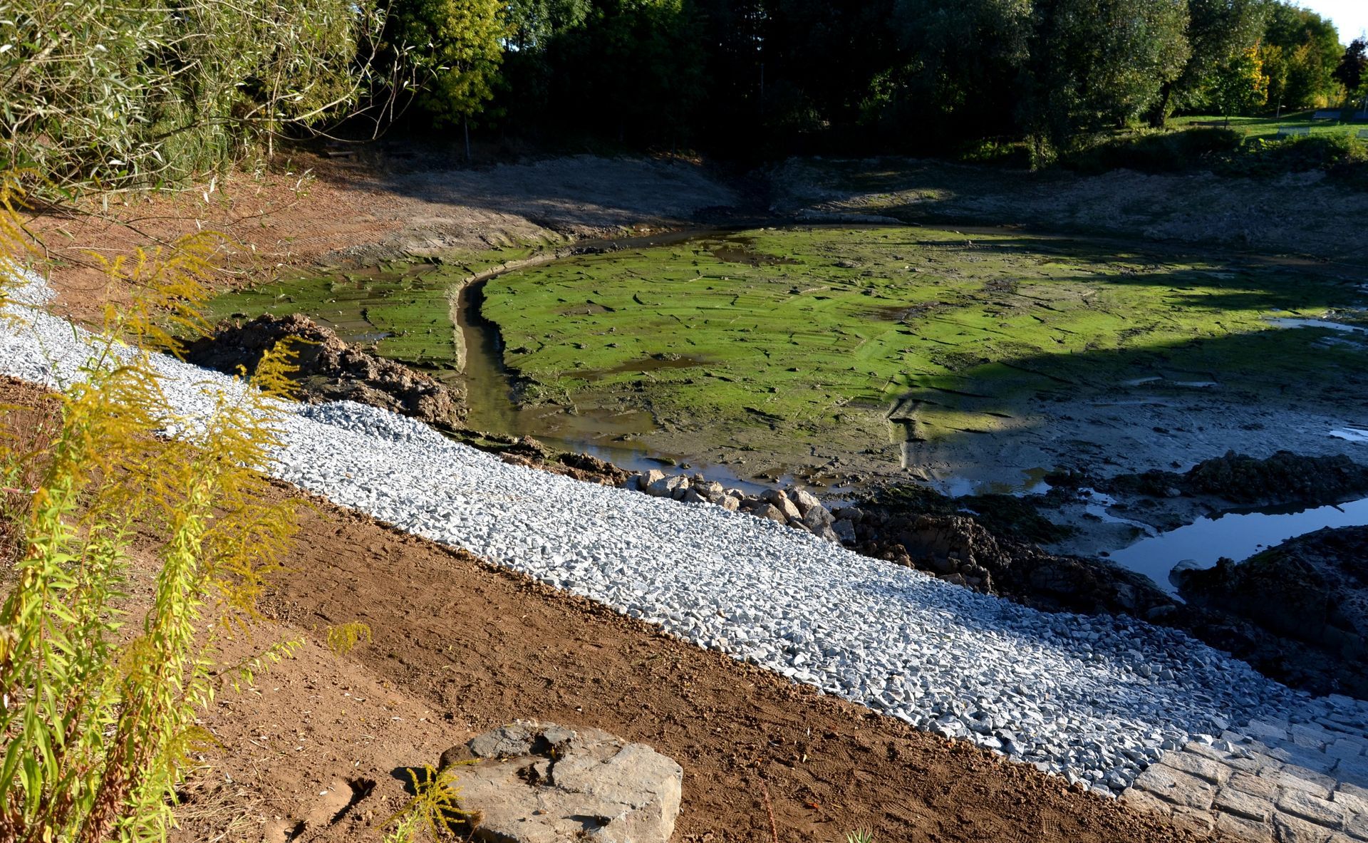 A Construction Site Featuring a Newly Laid Gravel Path — Environment Restoration Solutions in Lismore, NSW
