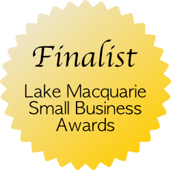A finalist awards sticker — Belmont Auto Electrics and Air Conditioning in Belmont, NSW