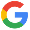 Google logo with multicolored letter G in red, yellow, green, and blue