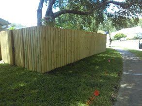 Wood Privacy fence