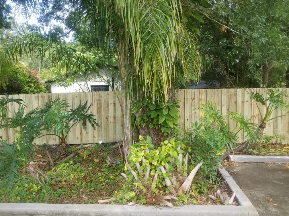 Wood Privacy fence