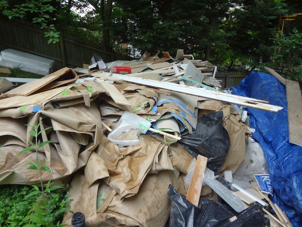 Construction Cleanup Before