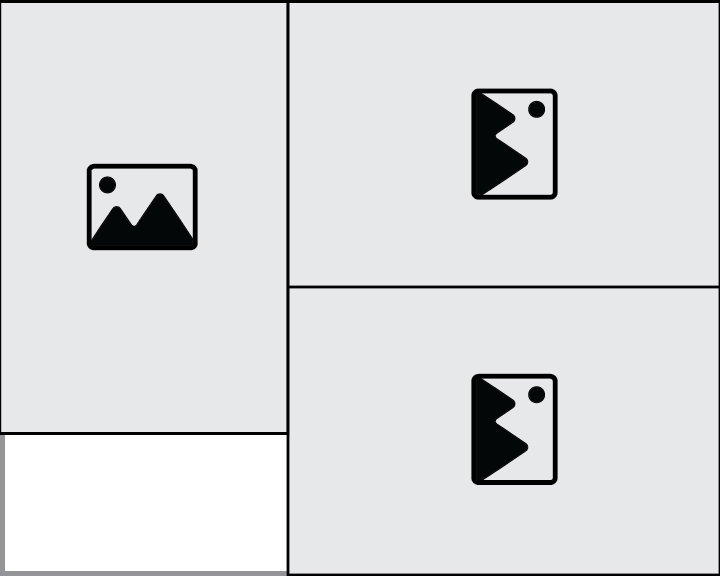 4 - 4x6 phots on a package print sheet.