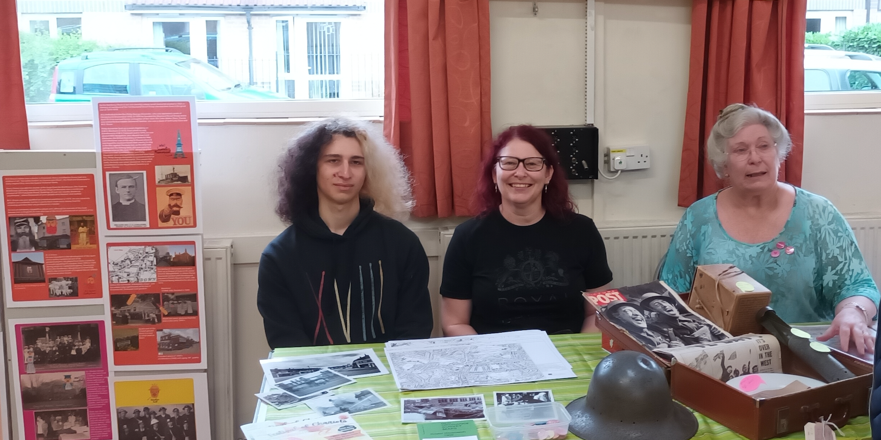 Stall at Downend Folk & Roots 10th
