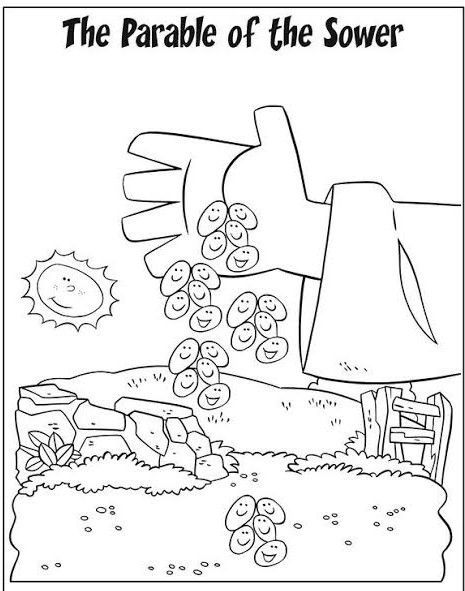 cartoon image of a hand sowing seed 