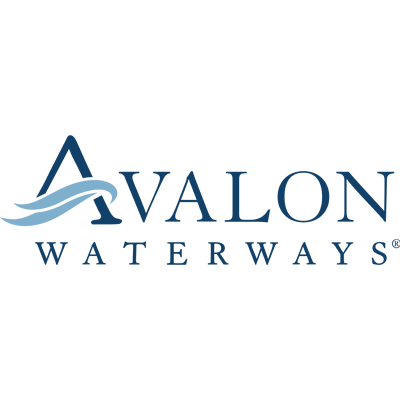 Avalon waterways logo on a white background