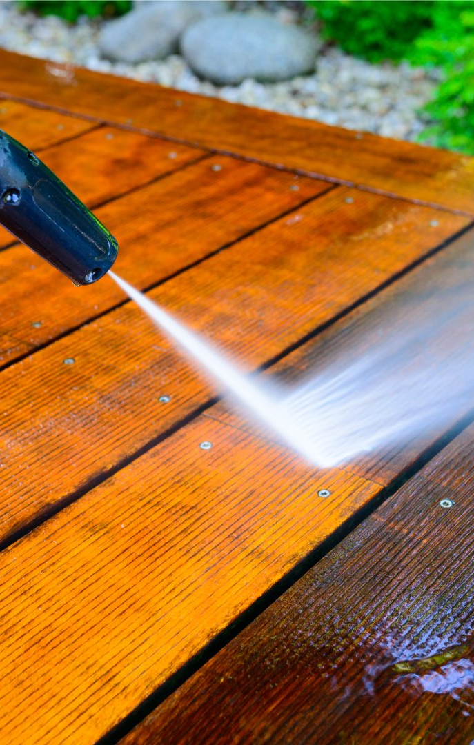 Pressure Washing Deck Pressure Washing Deck