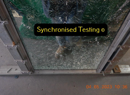 Glass testing and Examination.
