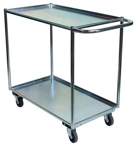 2 TIER STOCK PICKING TROLLEY