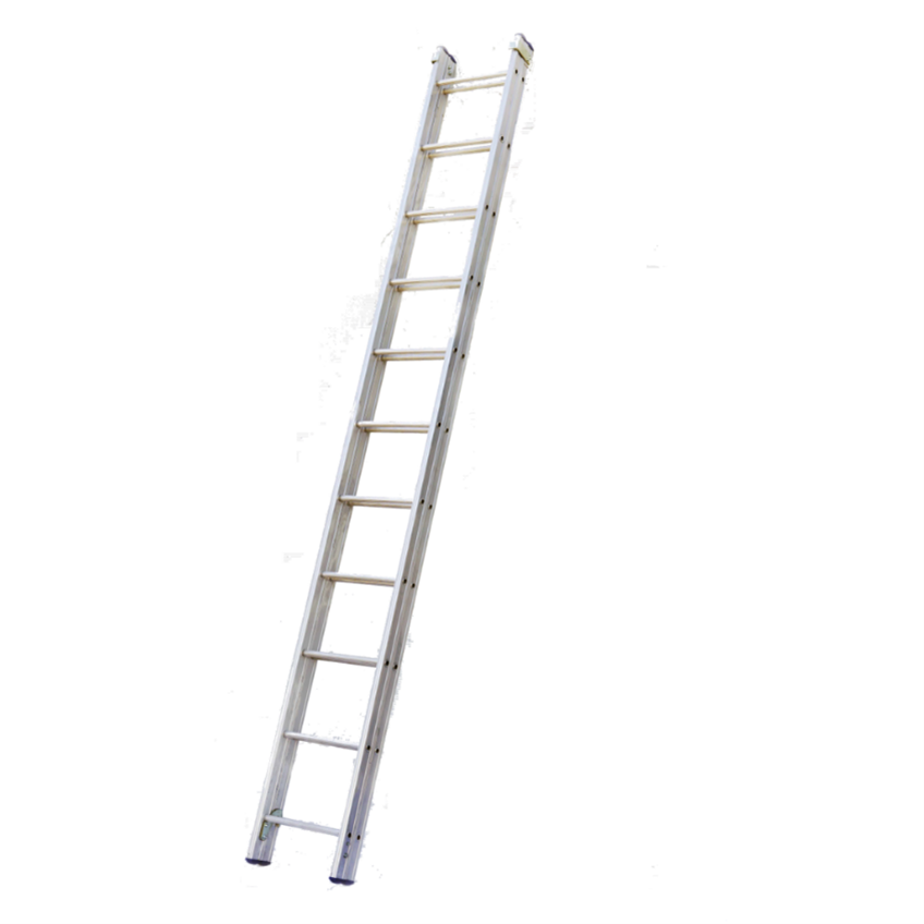 silver push up extenssion ladder