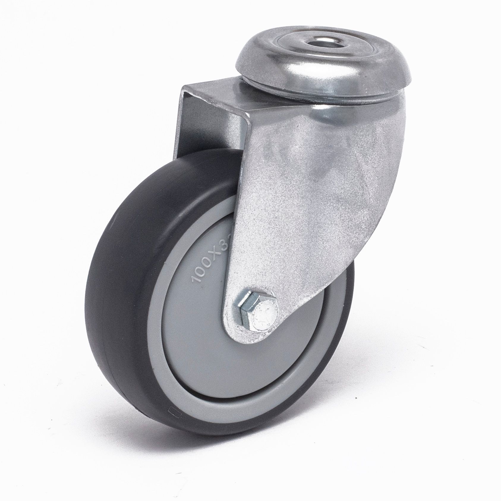 institutional bolt castor wheel