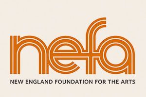Orange NETA logo with “New England Foundation for the Arts” beneath it