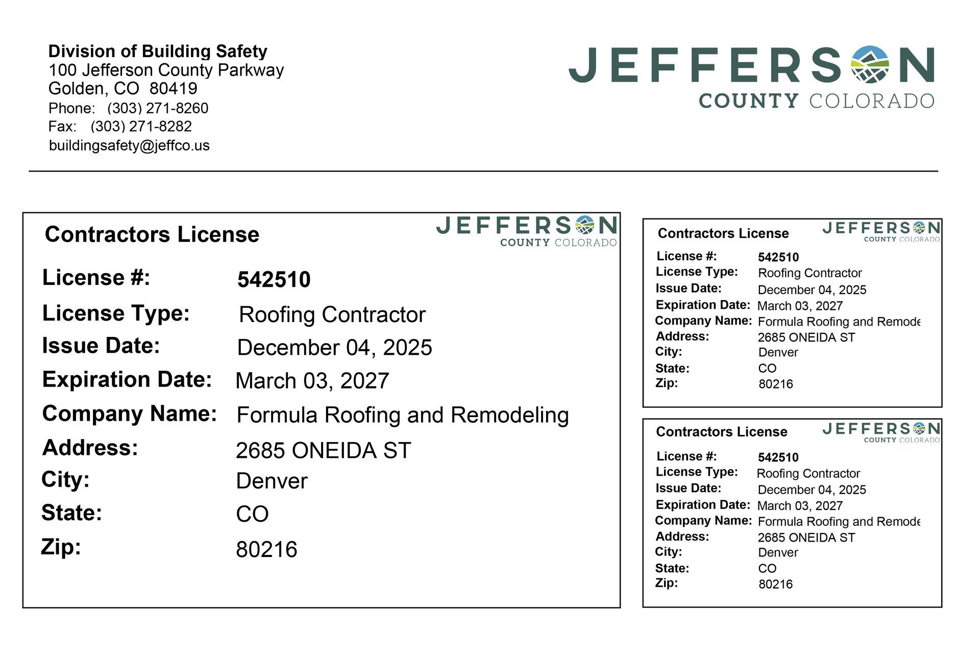 ContractorLicense