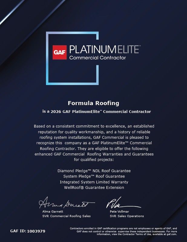 Platinum Elite Certificate