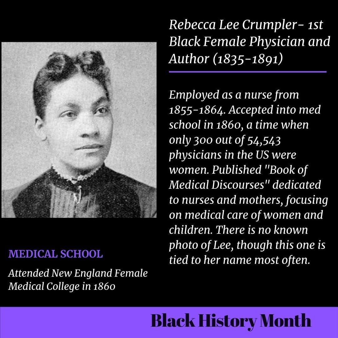 Black Medicine and Science Trailblazers Crumpler