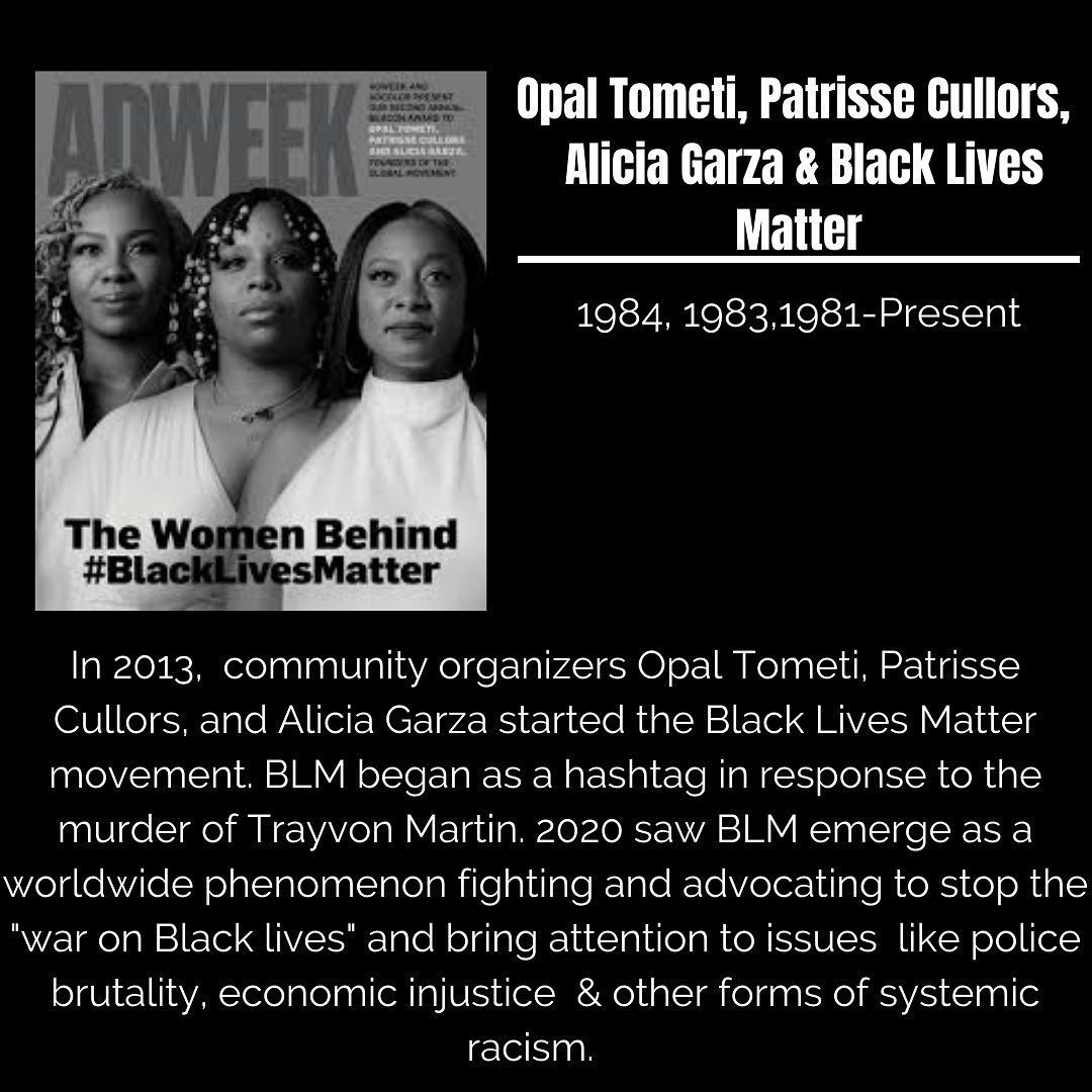 Black Trailblazers - Activists - BLM