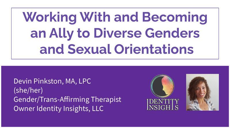 Gender and Trans Affirming slide