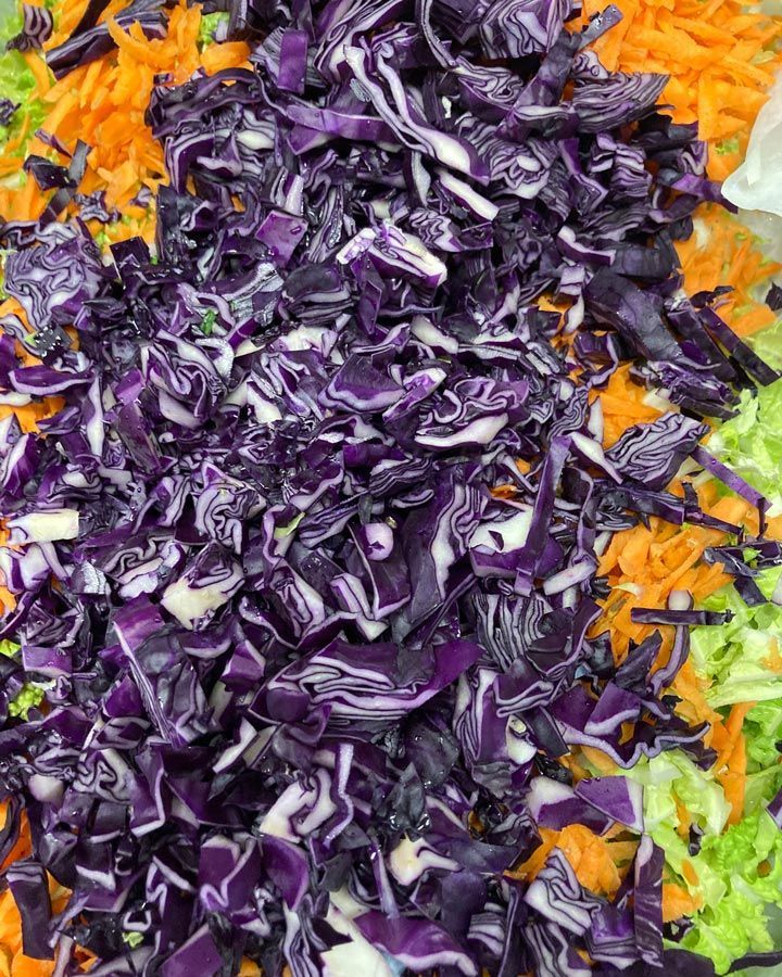 Cole Slaw prep