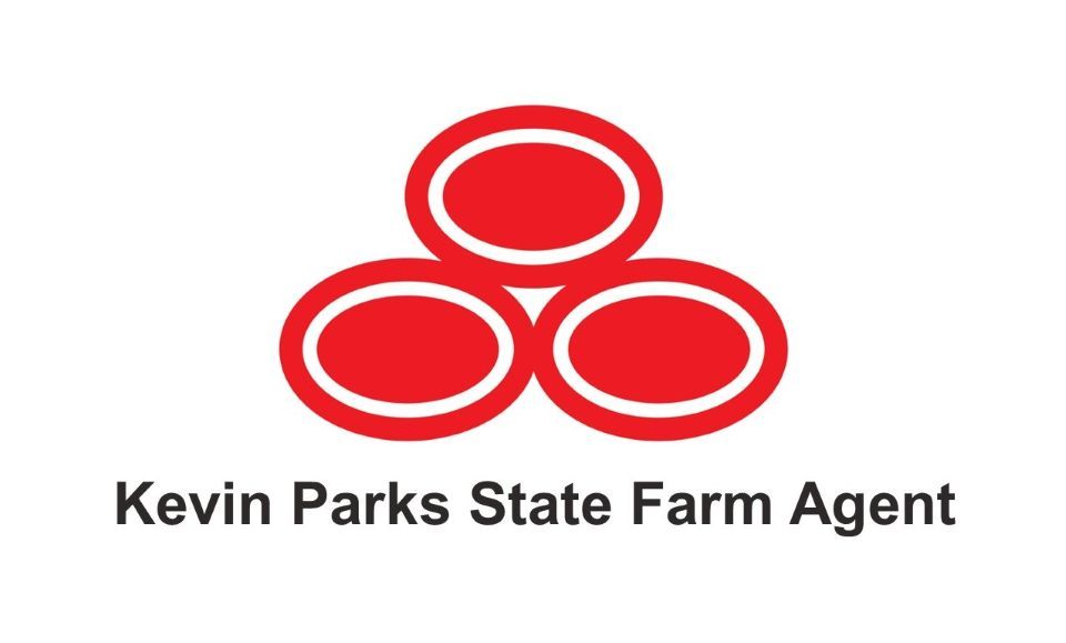 Kevin Parks State Farm Agent logo with red circles and black text