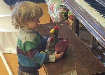 Puppet making at KVNF image