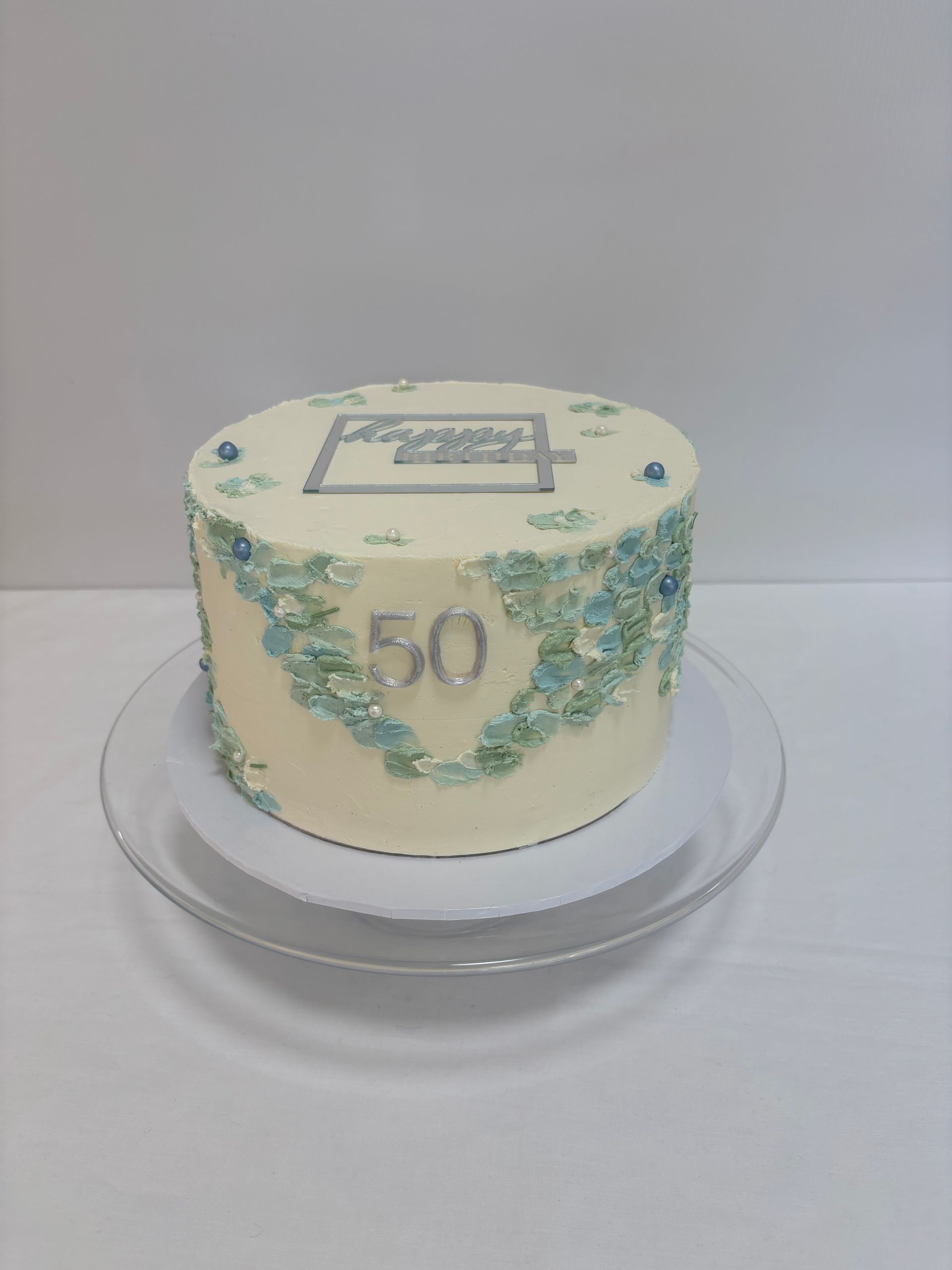 Confetti 50th Cake