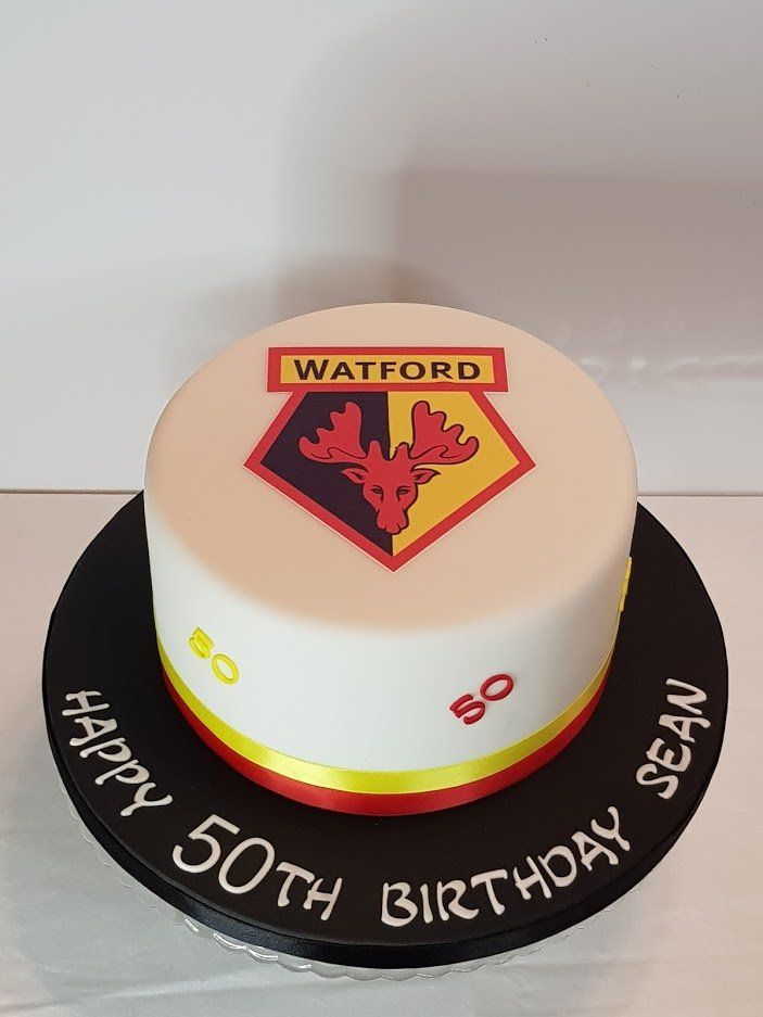 watford birthday cake