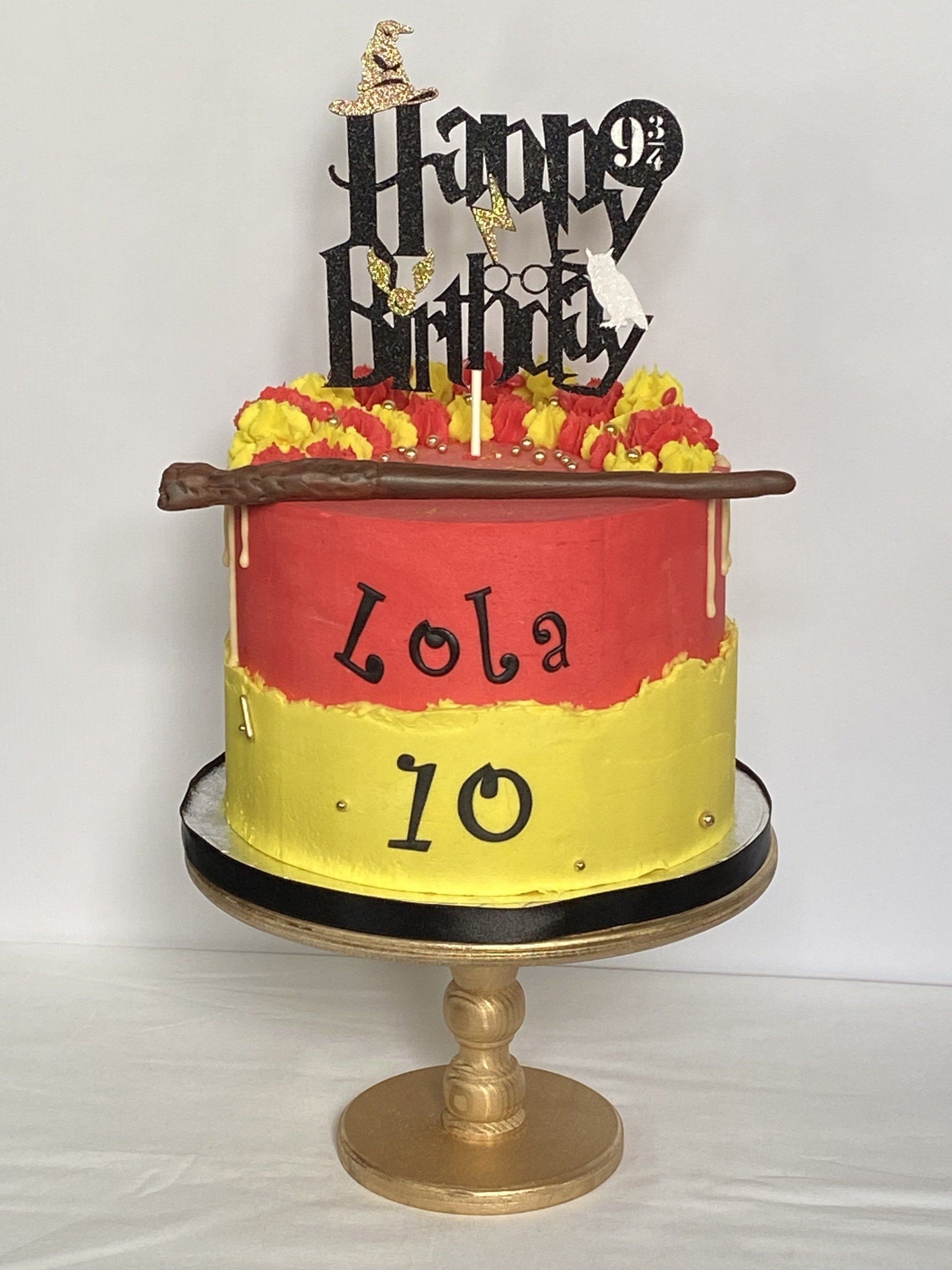 10th birthday cake