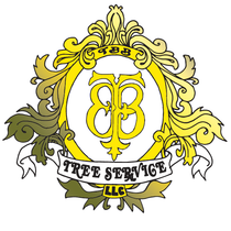 A logo for a company called tree service llc