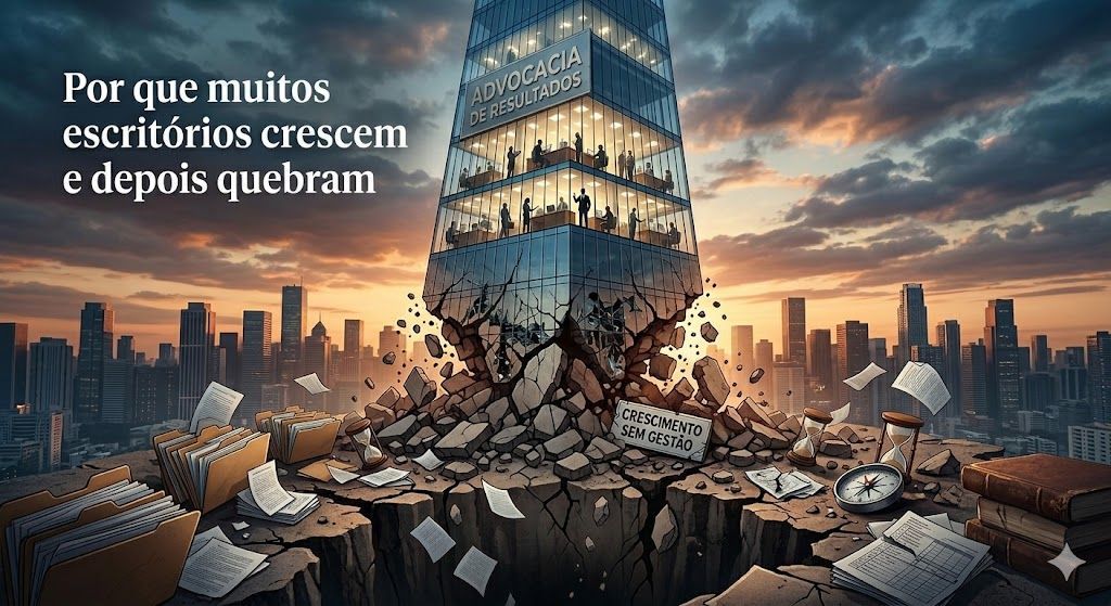 Advogado analisa a gestão financeira de um escritório de advocacia em crescimento Advogado analisa a gestão financeira de um escritório de advocacia em crescimento