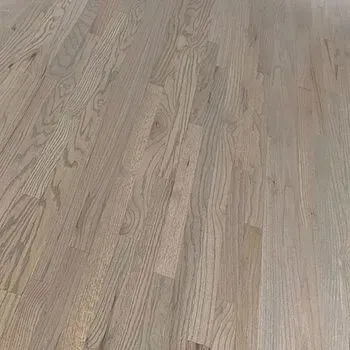 A close up of a white oak hardwood floor.